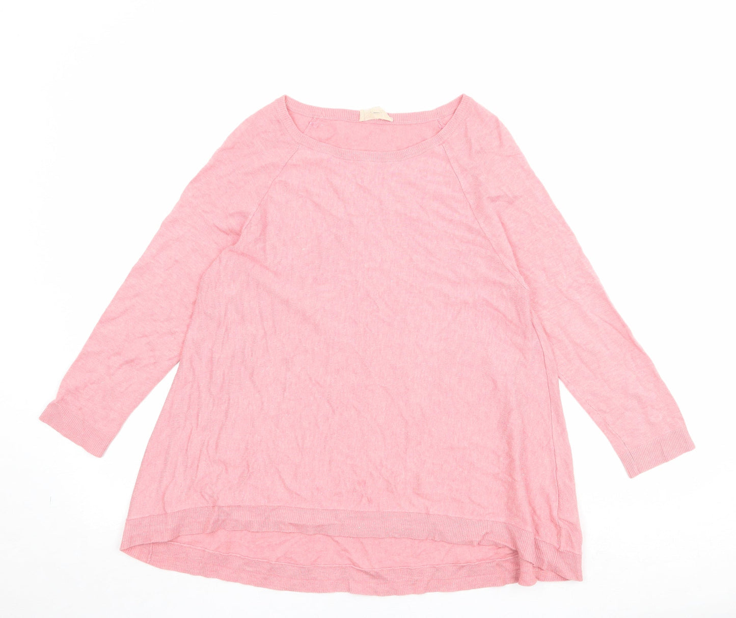 Womens UK Size 10 Phase Eight Pink Pullover Jumper