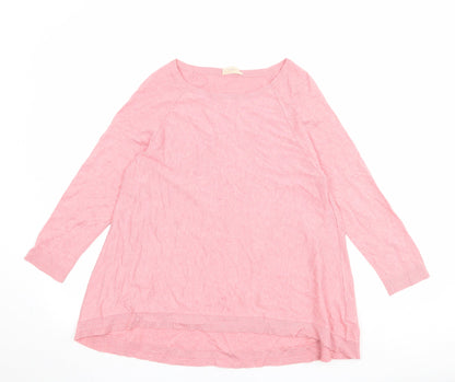 Womens UK Size 10 Phase Eight Pink Pullover Jumper