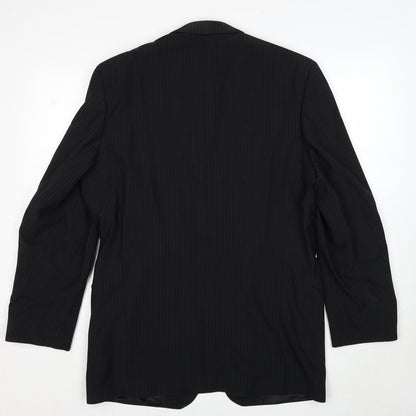 Mens UK Size 40 NEXT Regular Black Suit Jacket