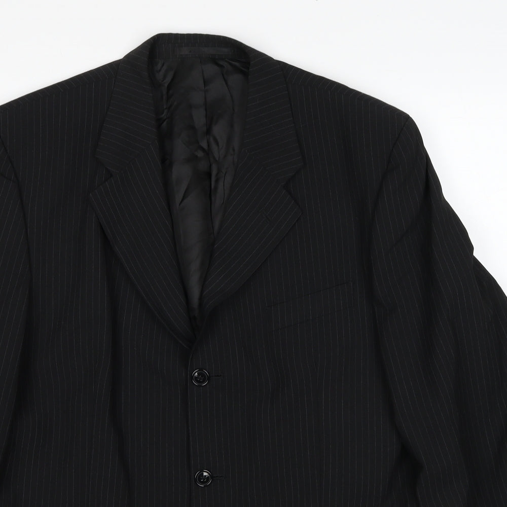 Mens UK Size 40 NEXT Regular Black Suit Jacket
