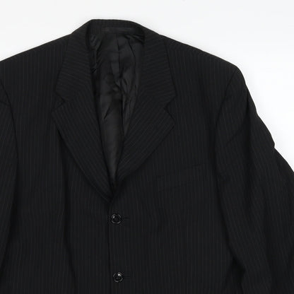 Mens UK Size 40 NEXT Regular Black Suit Jacket