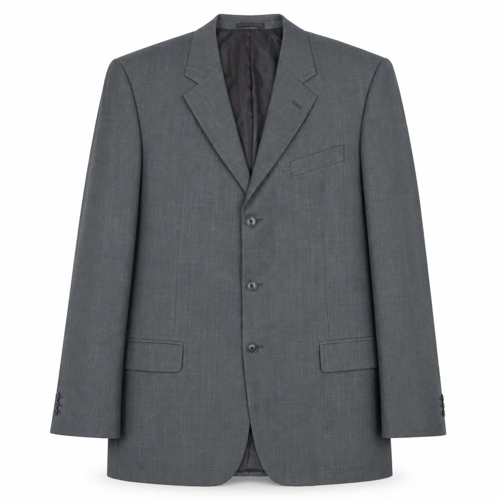 Mens UK Size 44 Greenwoods Regular Grey Suit Jacket