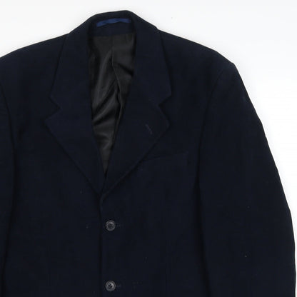 Mens UK Size 38 Burton Regular Blue Suit Jacket
