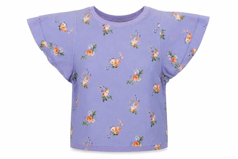 Womens UK Size XS Oasis Purple Basic Blouse
