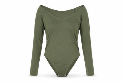 Womens UK Size 6 Miss Selfridge One-Piece Green Bodysuit
