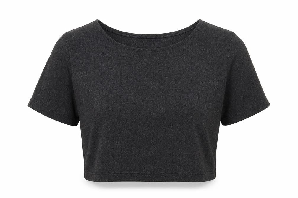 Womens UK Size XS Brave Soul Grey Basic T-Shirt