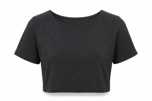 Womens UK Size XS Brave Soul Grey Basic T-Shirt