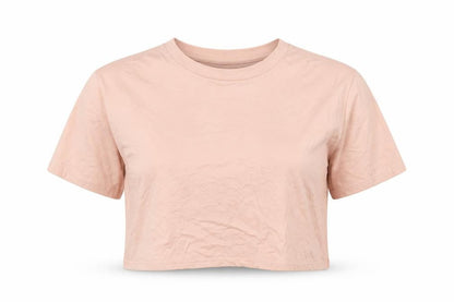 AS Colour Womens Beige Cotton Basic T-Shirt Size XL Round Neck