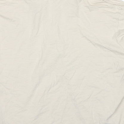Womens UK Size 18 New Look Beige Basic Polo