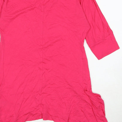 Womens UK Size 8 Marks and Spencer Pink Basic Tank