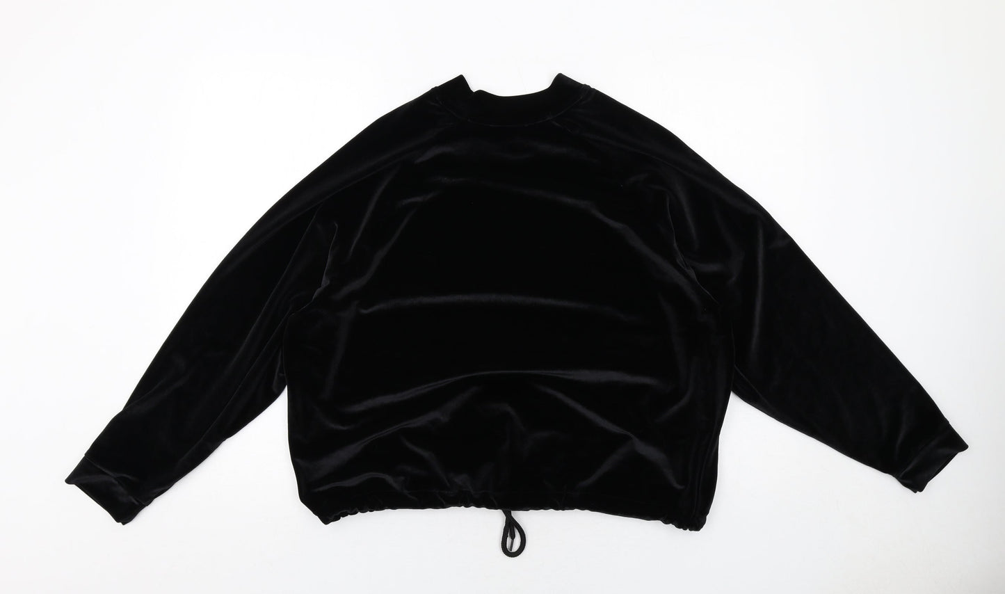 Womens UK Size L Marks and Spencer Black Pullover Sweatshirt