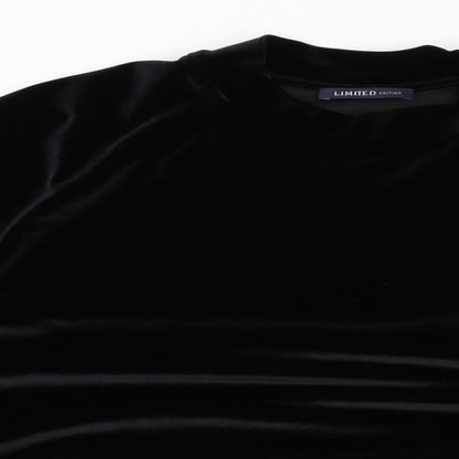 Womens UK Size L Marks and Spencer Black Pullover Sweatshirt