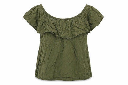 Womens UK Size 10 Miss Selfridge Green Basic Blouse