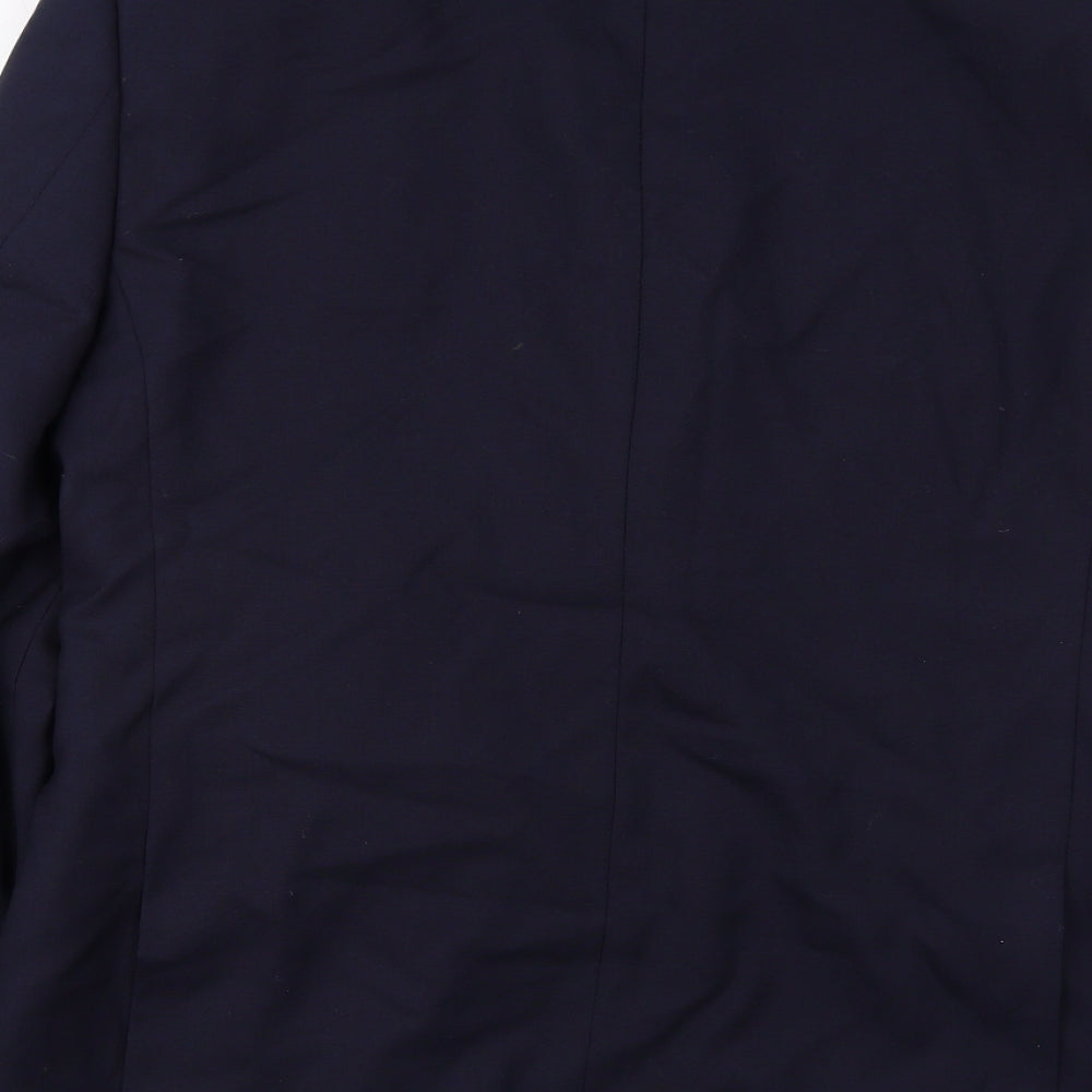 Mens UK Size 42 Marks and Spencer Regular Blue Suit Jacket