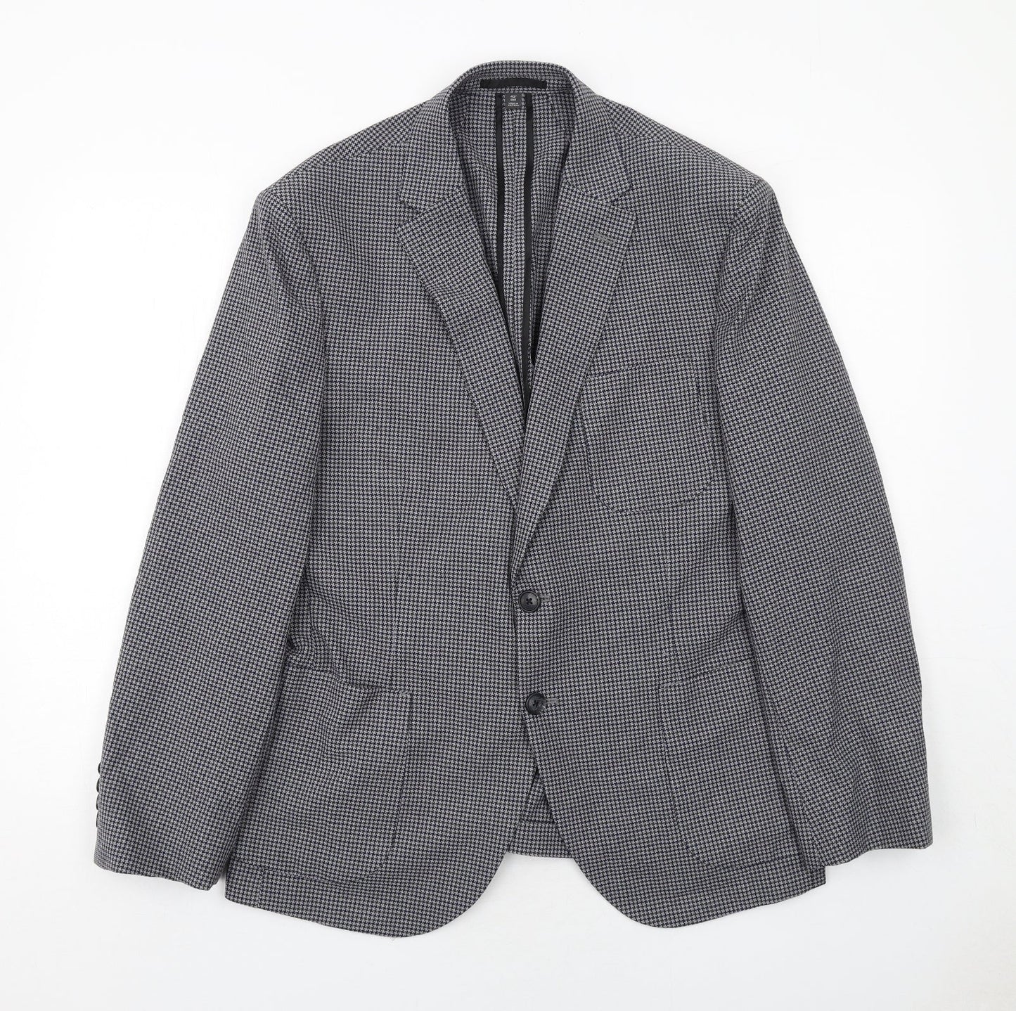 Mens UK Size 42 Marks and Spencer Regular Grey Suit Jacket