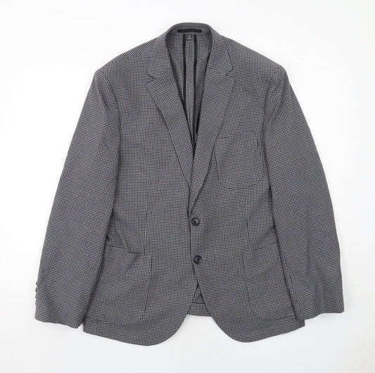 Mens UK Size 42 Marks and Spencer Regular Grey Suit Jacket