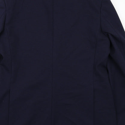 Mens UK Size 42 Marks and Spencer Regular Blue Suit Jacket