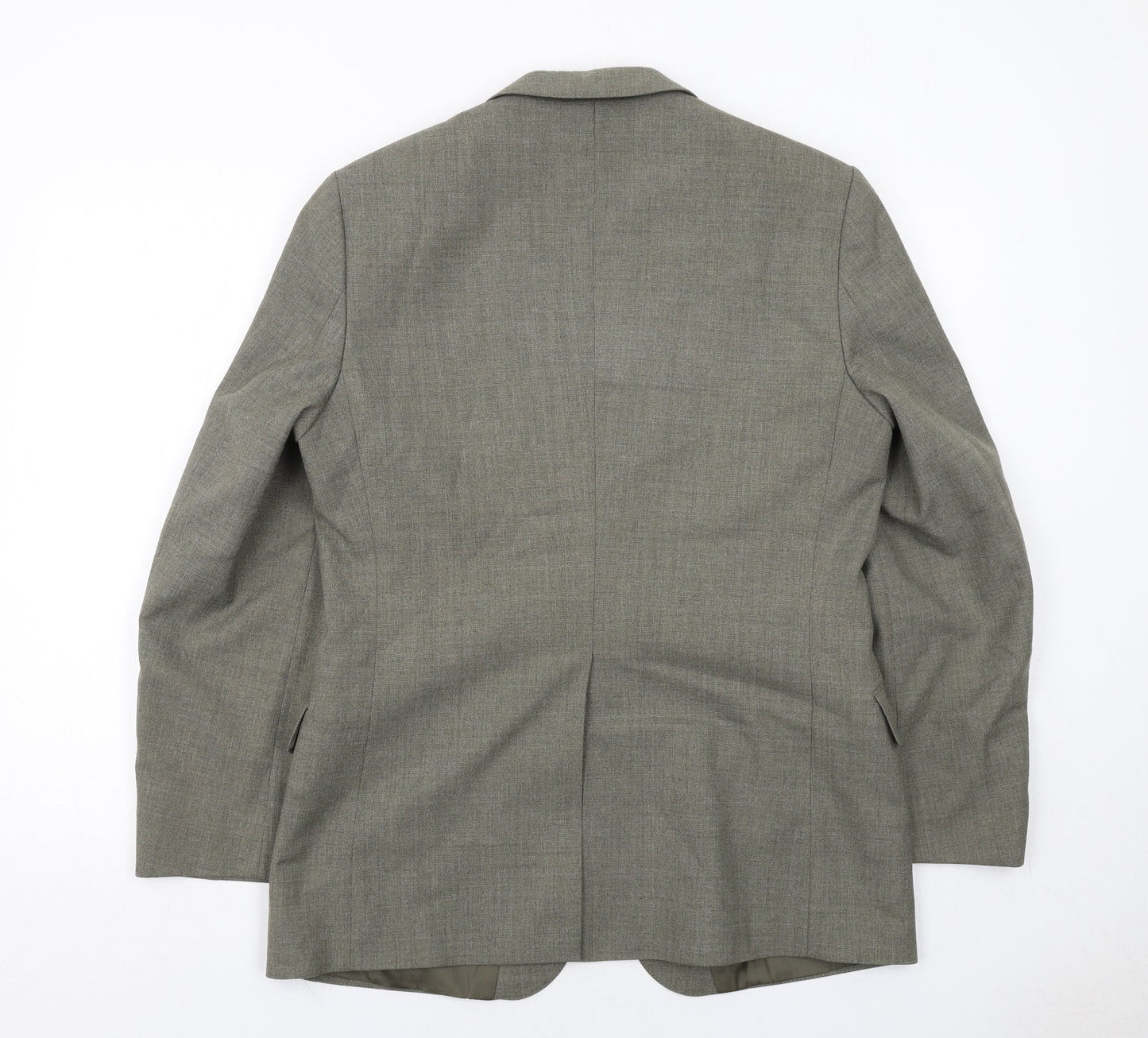 Mens UK Size 40 Marks and Spencer Regular Green Suit Jacket