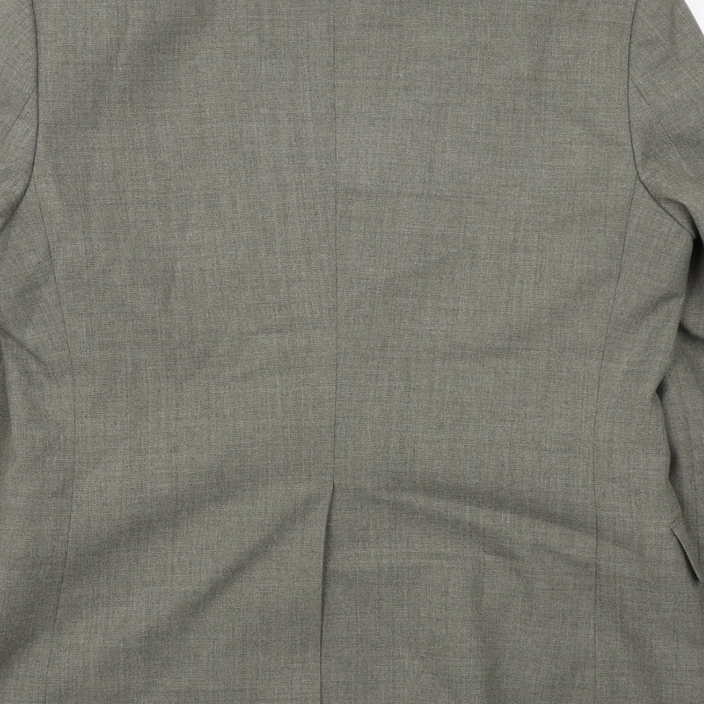 Mens UK Size 40 Marks and Spencer Regular Green Suit Jacket