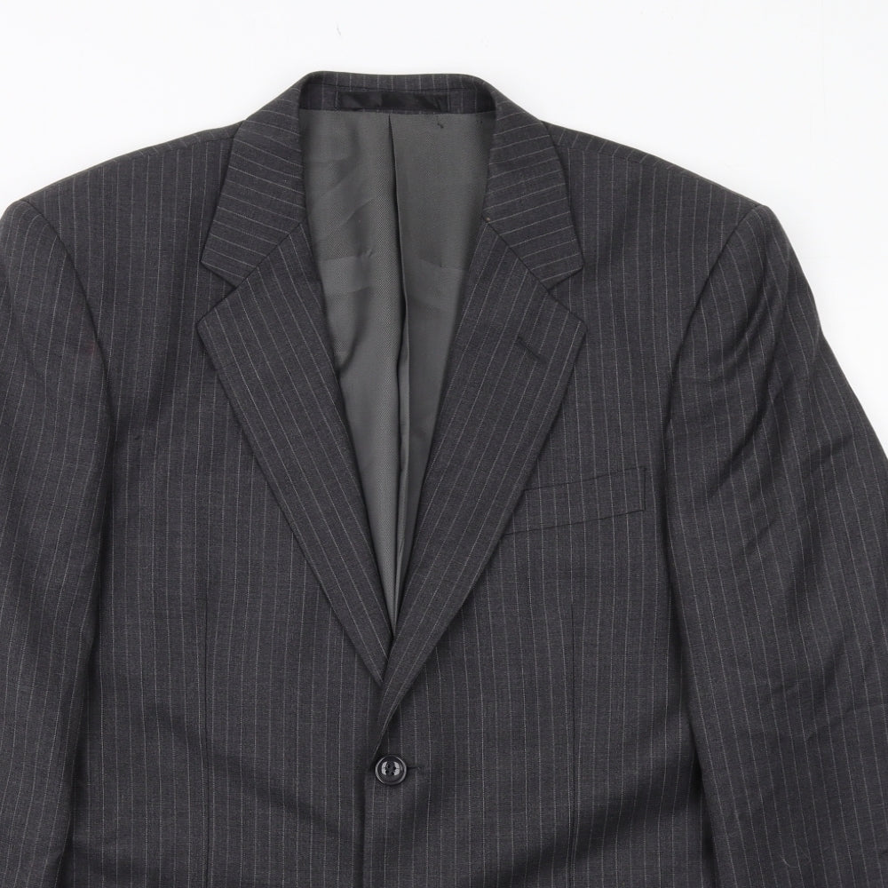 Mens UK Size 40 Butler and Webb Regular Grey Suit Jacket