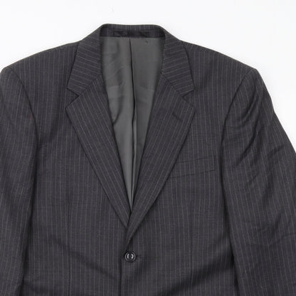 Mens UK Size 40 Butler and Webb Regular Grey Suit Jacket