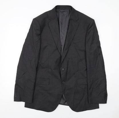 Mens UK Size 42 Marks and Spencer Regular Grey Suit Jacket
