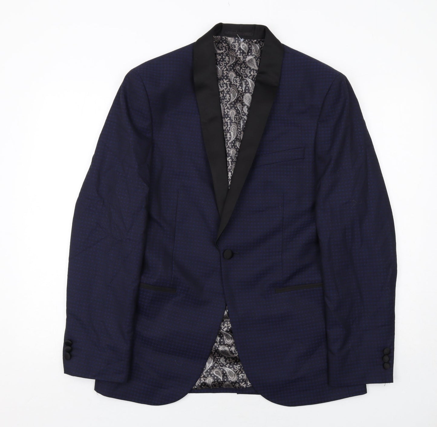Mens UK Size 38 NEXT Regular Blue Suit Jacket