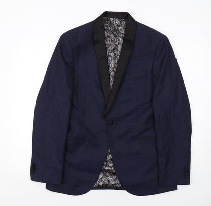 Mens UK Size 38 NEXT Regular Blue Suit Jacket