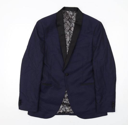 Mens UK Size 38 NEXT Regular Blue Suit Jacket