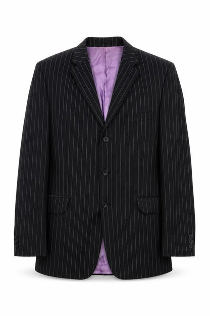 Mens UK Size 44 Fellini Regular Black Suit Jacket