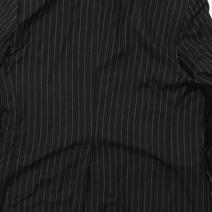 Mens UK Size 44 Fellini Regular Black Suit Jacket
