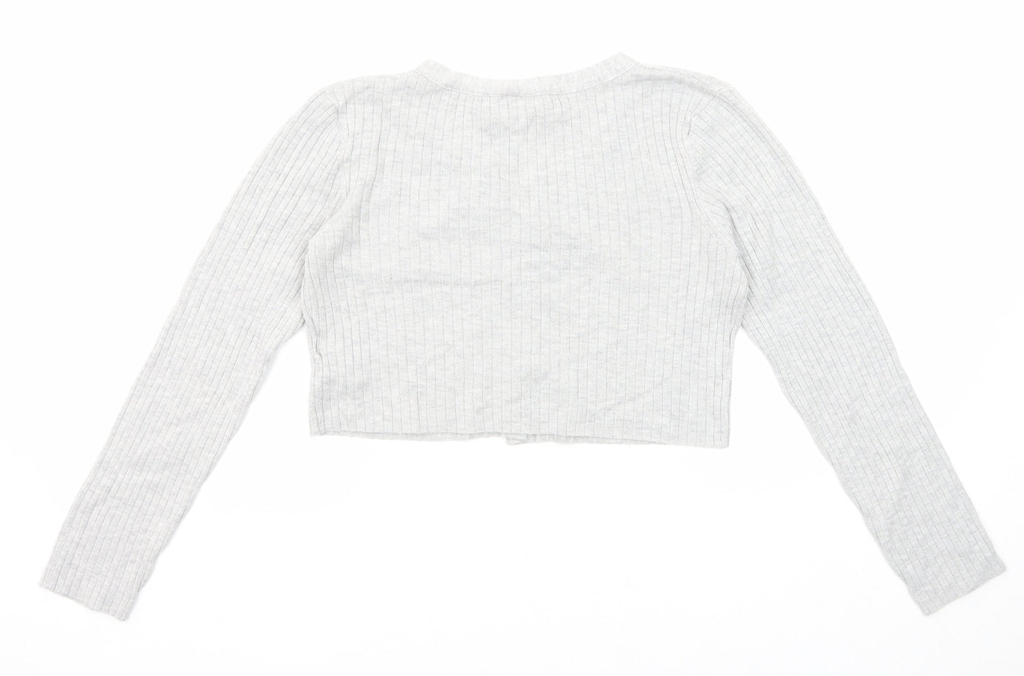 Womens UK Size M Divided by H&M Grey Cardigan Jumper