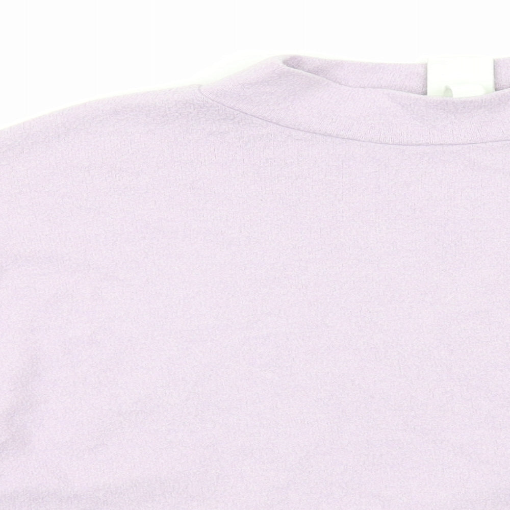 Womens UK Size M H&M Purple Pullover Jumper