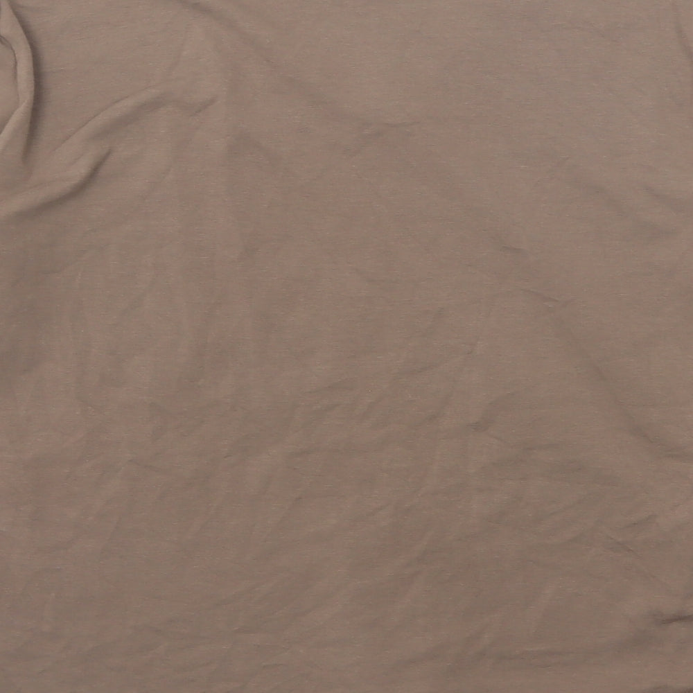 Womens UK Size 16 Gerry Weber Brown Basic T-Shirt
