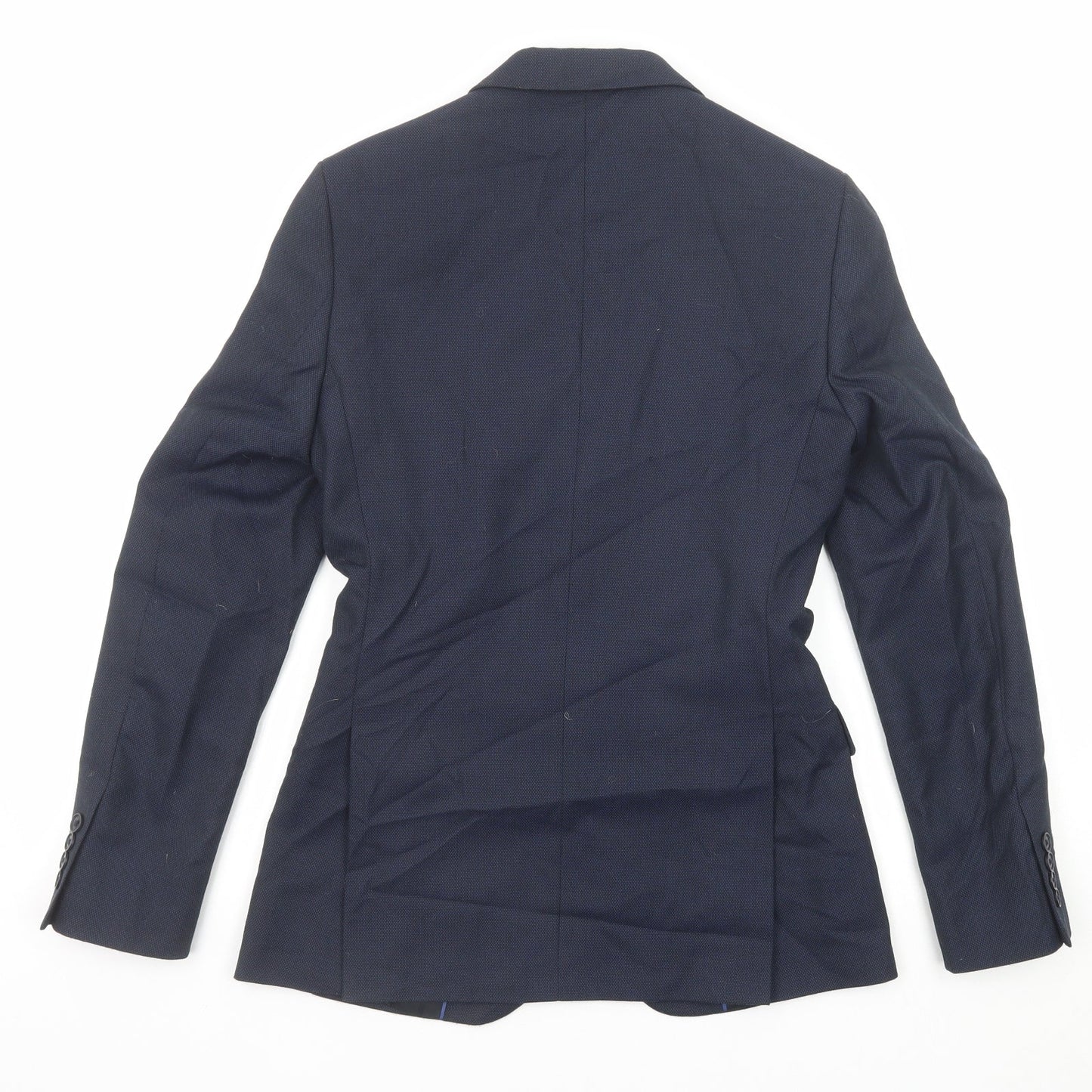 Mens UK Size 34 Marks and Spencer Regular Blue Suit Jacket