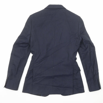 Mens UK Size 34 Marks and Spencer Regular Blue Suit Jacket