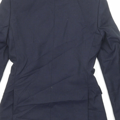 Mens UK Size 34 Marks and Spencer Regular Blue Suit Jacket