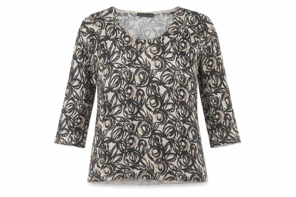 Womens UK Size 10 Alex & Co. Brown Pullover Jumper