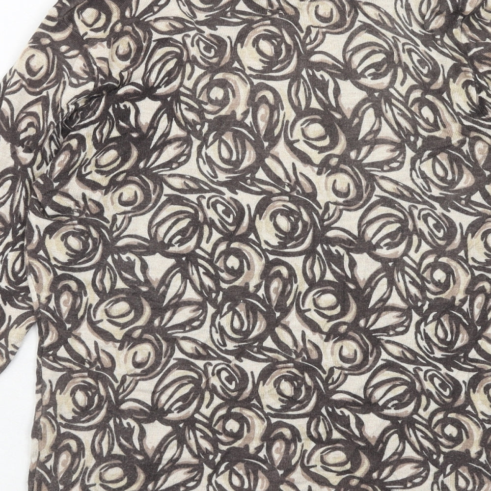 Womens UK Size 10 Alex & Co. Brown Pullover Jumper