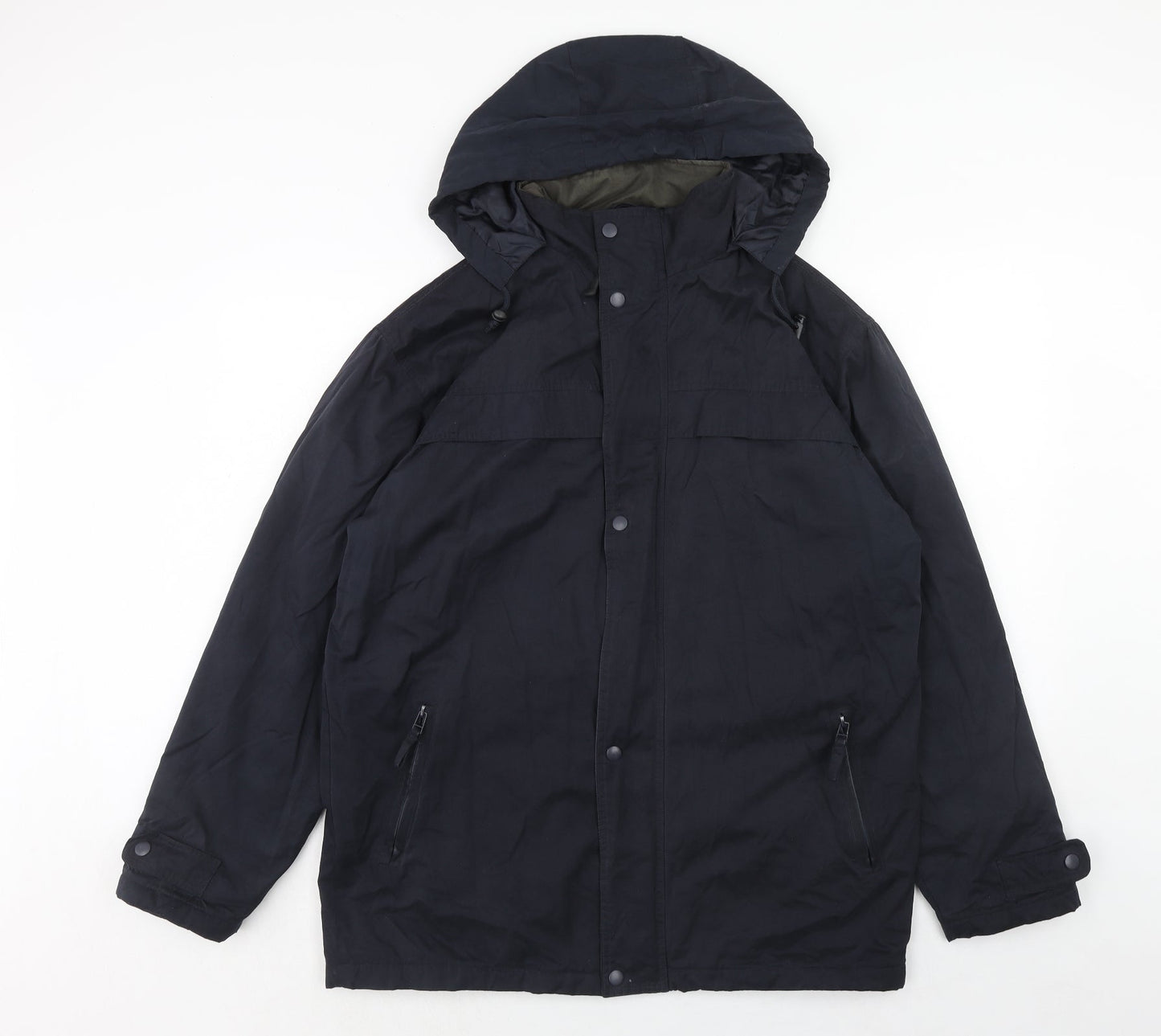 ARMANDO Mens Blue Jacket Size M Zip