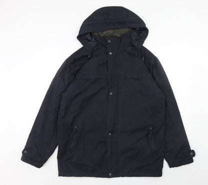 ARMANDO Mens Blue Jacket Size M Zip