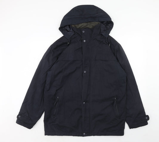 ARMANDO Mens Blue Jacket Size M Zip