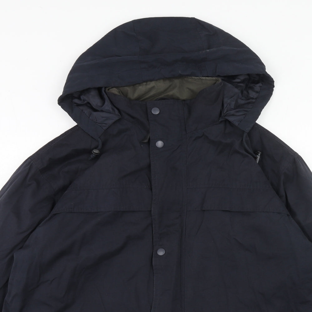 ARMANDO Mens Blue Jacket Size M Zip