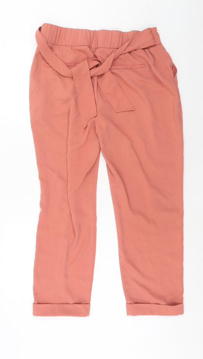 Womens UK Size 16 Dorothy Perkins Regular Fit  Pink Trousers