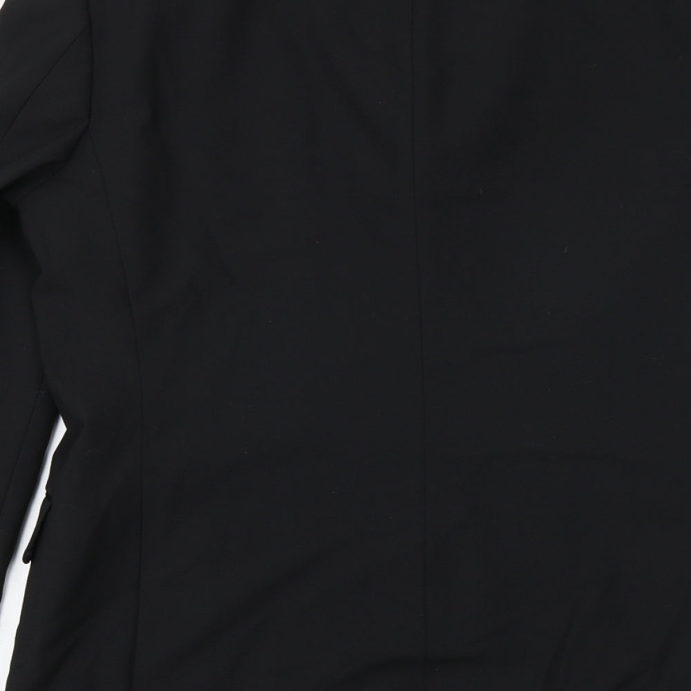 Mens UK Size 40 Karl Jackson Regular Black Suit Jacket