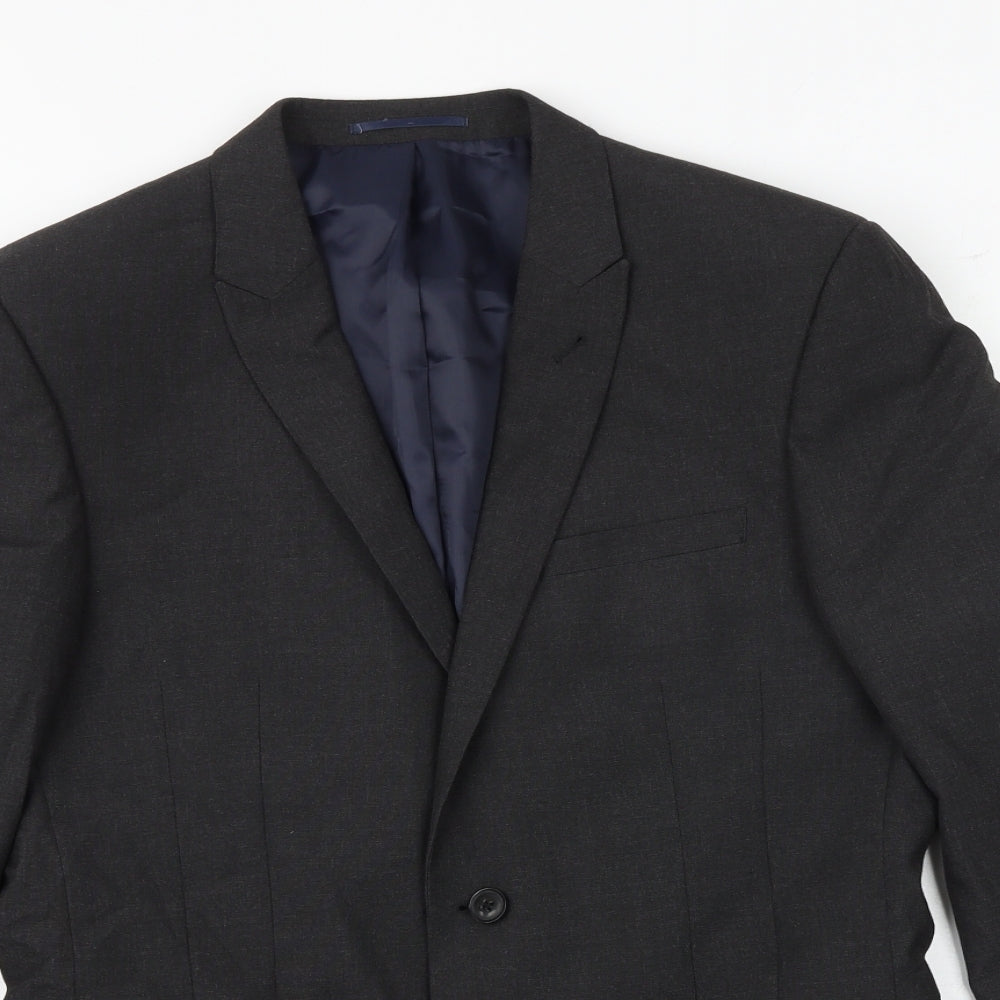 Mens UK Size 40 NEXT Regular Grey Suit Jacket