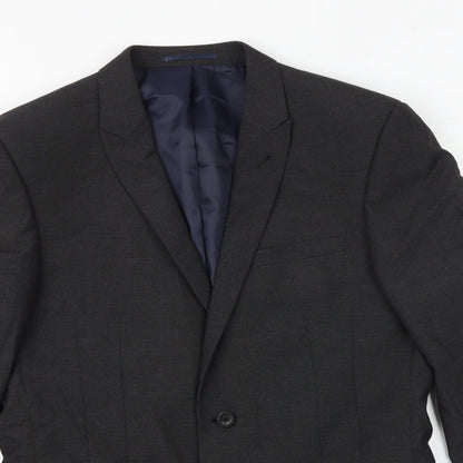 Mens UK Size 40 NEXT Regular Grey Suit Jacket