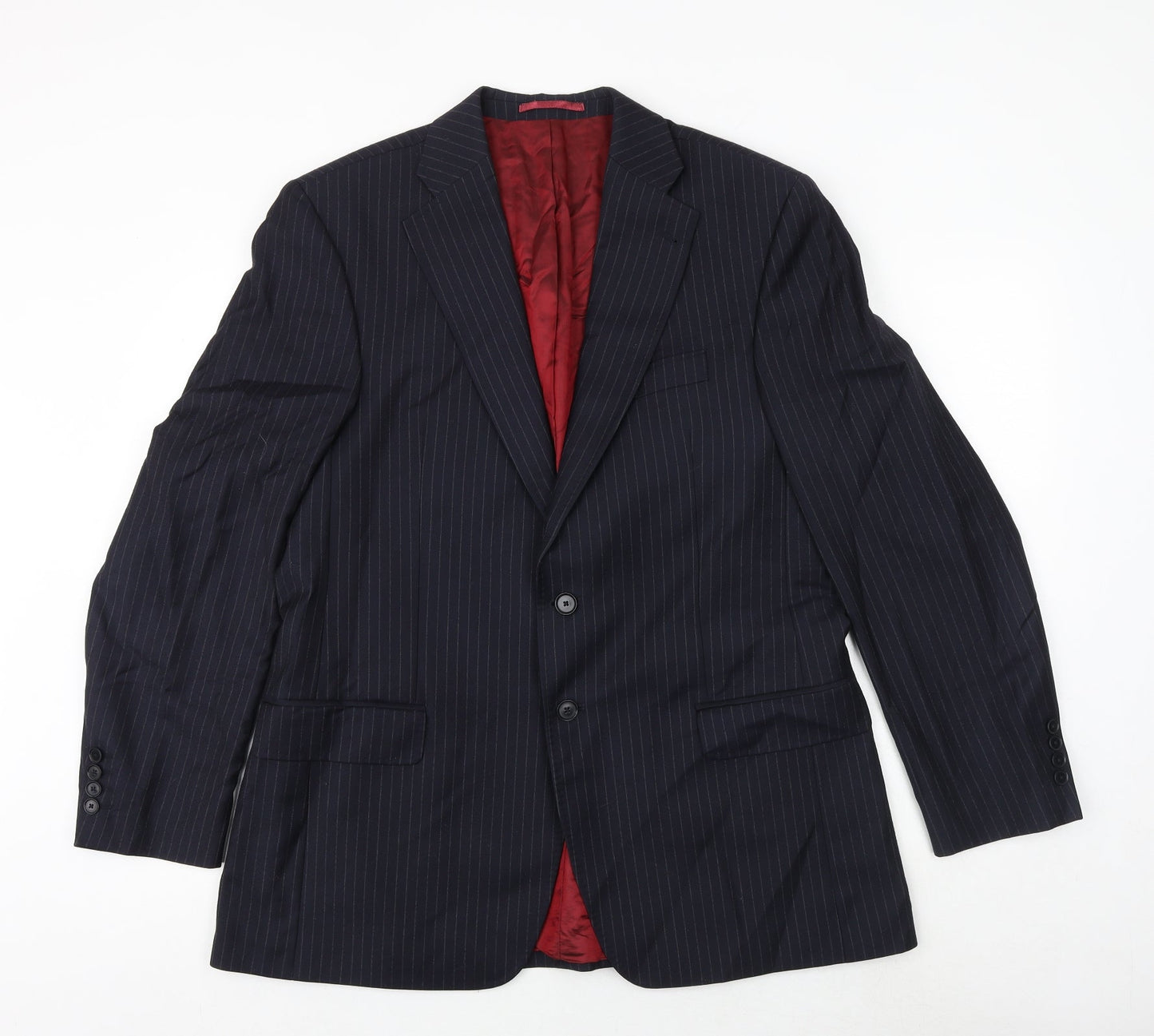 Mens UK Size 42 NEXT Regular Blue Suit Jacket