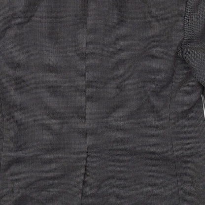 Mens UK Size 42 Marks and Spencer Regular Black Suit Jacket
