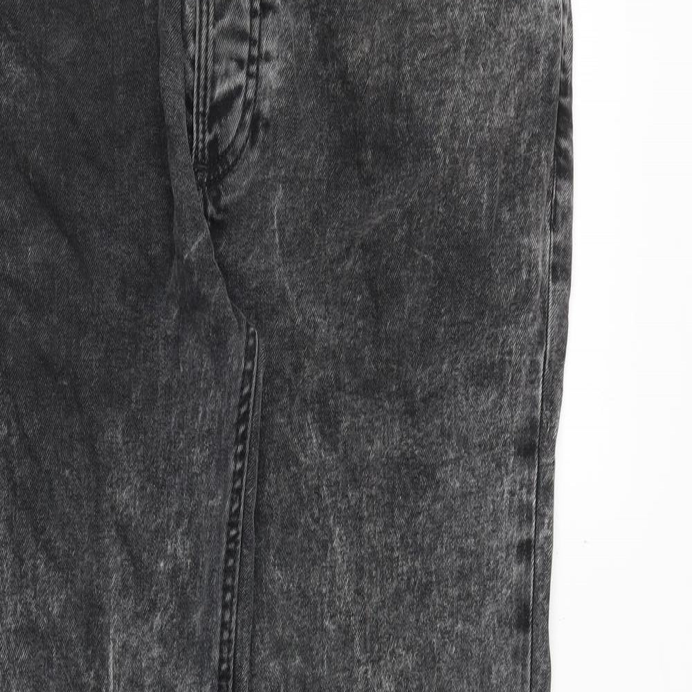Mens UK Size 32 in River Island Regular Fit Skinny Grey Jeans
